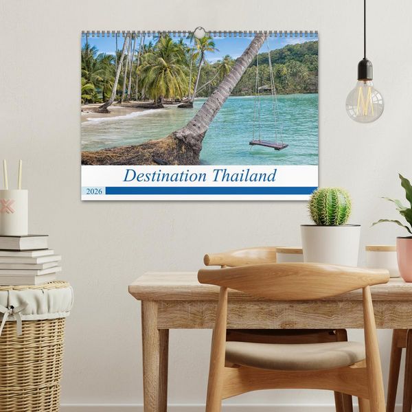 Produktbild: Destination Thailand (Wall Calendar 2026 DIN A3 landscape), CALVENDO 12 Month Wall Calendar