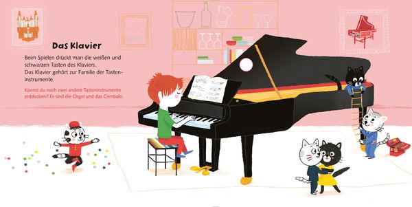 Produktbild: Mein kleines Musikbuch &ndash; Instrumente spielen Rossini, Chopin & Co