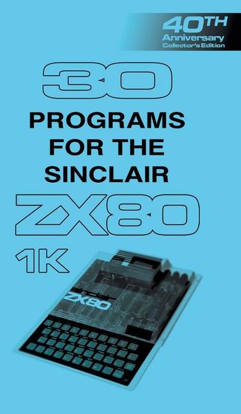 Produktbild: 30 Programs for the Sinclair ZX80