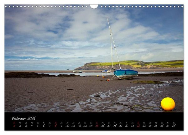 Produktbild: Wales - Pembrokeshire Coast Path (Wandkalender 2026 DIN A3 quer), CALVENDO Monatskalender