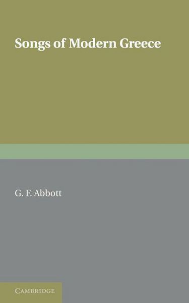 Produktbild: Songs of Modern Greece