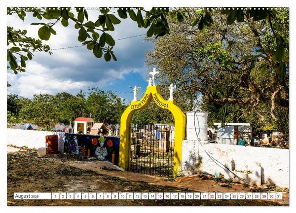 Produktbild: Unterwegs auf Yucatan Mexiko (hochwertiger Premium Wandkalender 2026 DIN A2 quer), Kunstdruck in Hochglanz