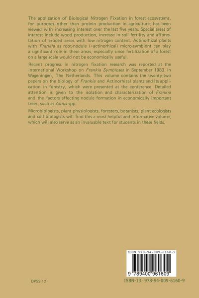 Produktbild: Frankia Symbioses