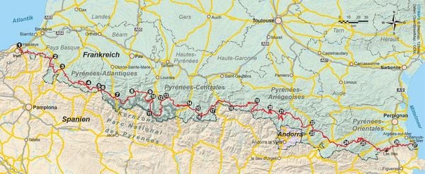 Produktbild: Frankreich: Pyrenäenweg GR 10