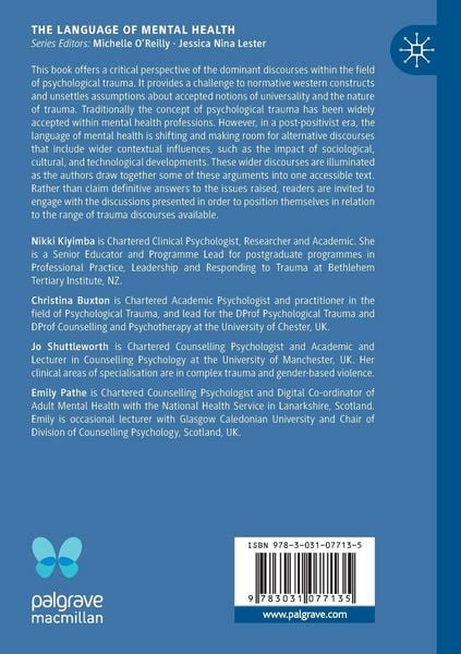 Produktbild: Discourses of Psychological Trauma