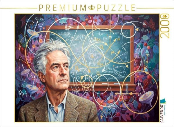 CALVENDO Puzzle Richard Feynman (1918-1988) | 2000 Teile Lege-Größe 90 × 67 cm Foto-Puzzle für glückliche Stunden