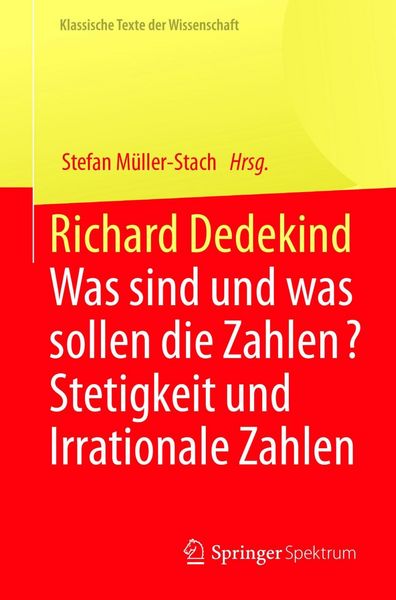 Produktbild: Richard Dedekind