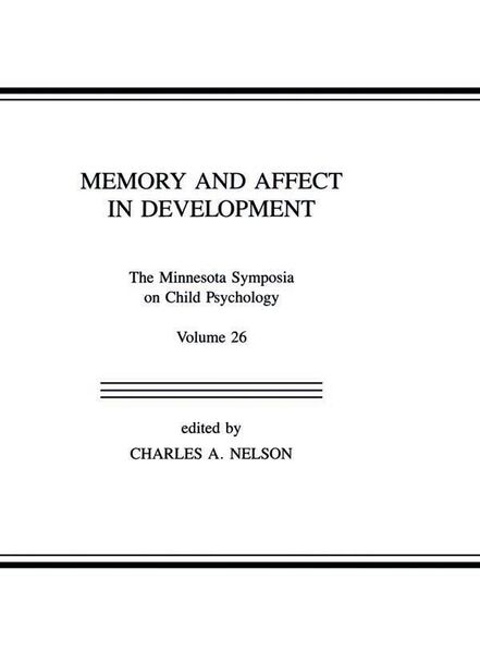 Produktbild: Memory and Affect in Development