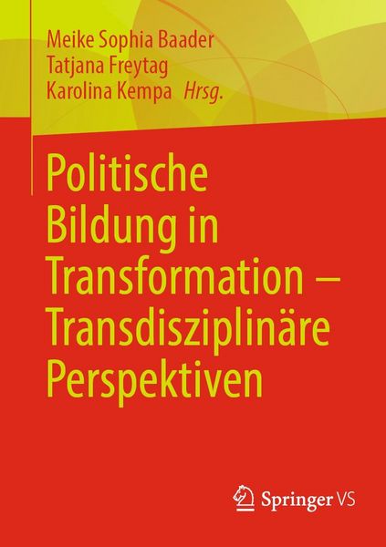 Produktbild: Politische Bildung in Transformation - Transdisziplin&auml;re Perspektiven
