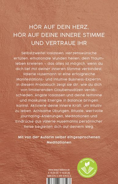 Produktbild: H&ouml;r auf dich! Entdecke deine innere Stimme - sie kennt deinen Weg
