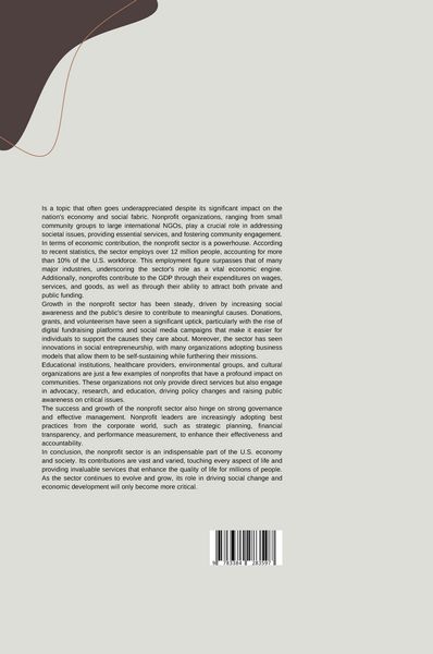 Produktbild: Nonprofit Sector Dynamics: Growth, Impact, and Challenges