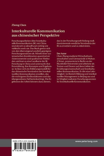 Produktbild: Interkulturelle Kommunikation aus chinesischer Perspektive
