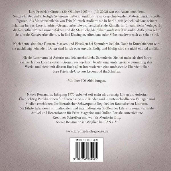 Produktbild: Lore Friedrich-Gronau (1905-2002)