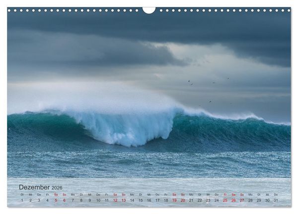 Produktbild: Rhapsodie in Blau (Wandkalender 2026 DIN A3 quer), CALVENDO Monatskalender