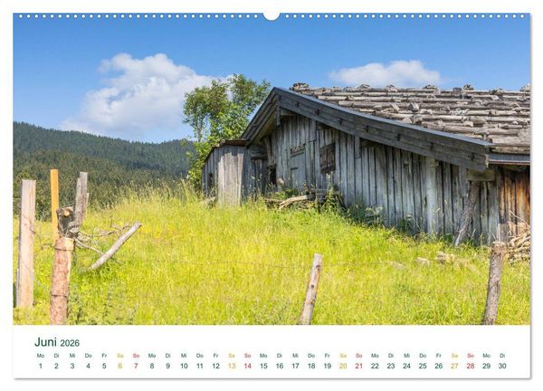 Produktbild: Auf der Winklmoosalm (Wandkalender 2026 DIN A2 quer), CALVENDO Monatskalender
