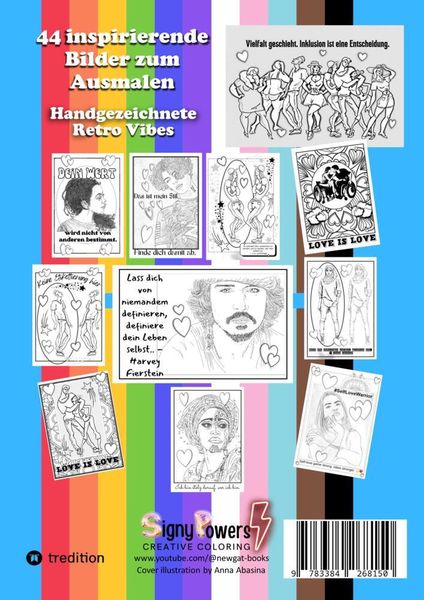 Produktbild: Malbuch Diversit&auml;t & Inklusion - Ausmalbuch f&uuml;r Erwachsene und Jugendliche