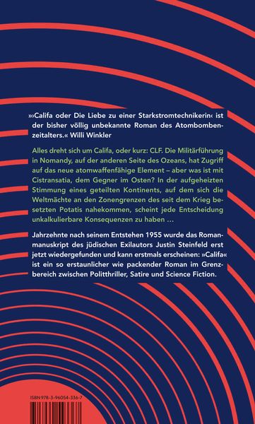 Produktbild: Califa oder Die Liebe zu einer Starkstromtechnikerin