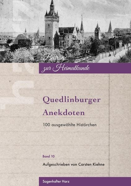 Produktbild: Quedlinburger Anekdoten