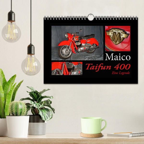 Produktbild: Maico Taifun 400 - Eine Legende (Wandkalender 2026 DIN A4 quer), CALVENDO Monatskalender