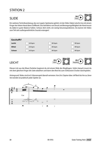 Guitar Training Rock