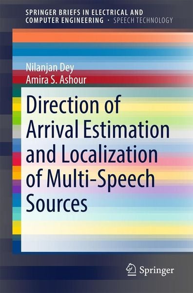 Produktbild: Direction of Arrival Estimation and Localization of Multi-Speech Sources