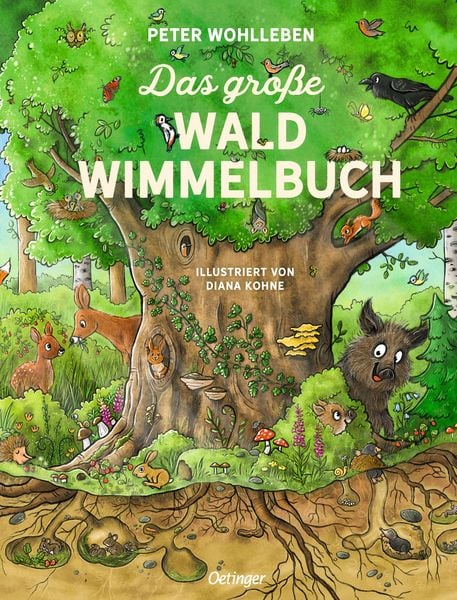 Produktbild: Das gro&szlig;e Wald-Wimmelbuch