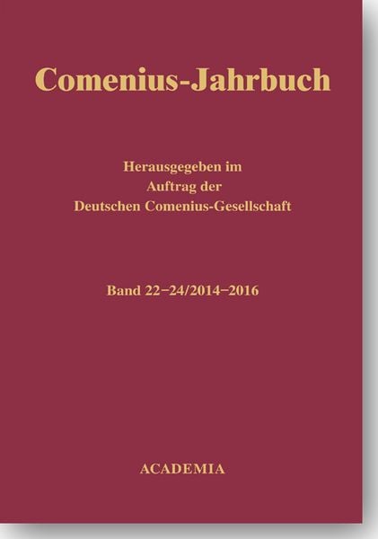 Produktbild: Comenius-Jahrbuch 22-24 (2014-2016)