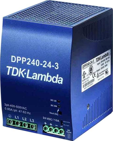 TDK-Lambda DPP240-48-3 Hutschienen-Netzteil (DIN-Rail) 48 V/DC 5 A 240 W Anzahl Ausgänge:1 x Inhalt 1 St.