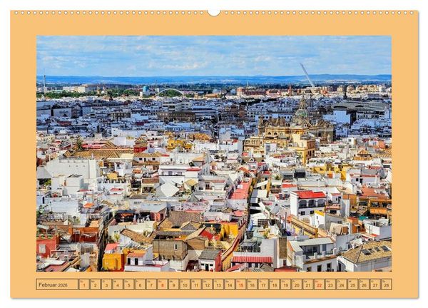 Produktbild: Ein Herz f&uuml;r Sevilla (Wandkalender 2026 DIN A2 quer), CALVENDO Monatskalender