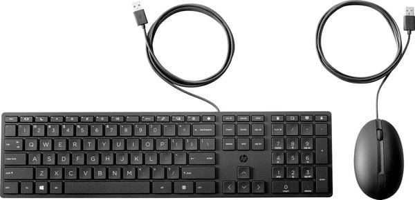 HP 320MK Kabelgebunden Tastatur, Maus-Set Deutsch, QWERTZ