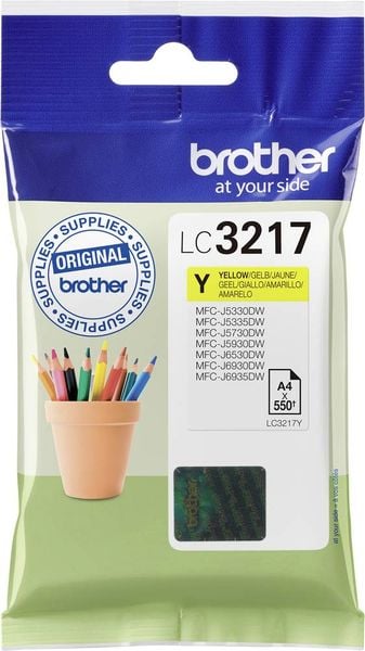 Produktbild: BROTHER Tintenpatronen/Druckk&ouml;pfe f&uuml;r Inkjetdrucker/Multifunktionsger&auml;te