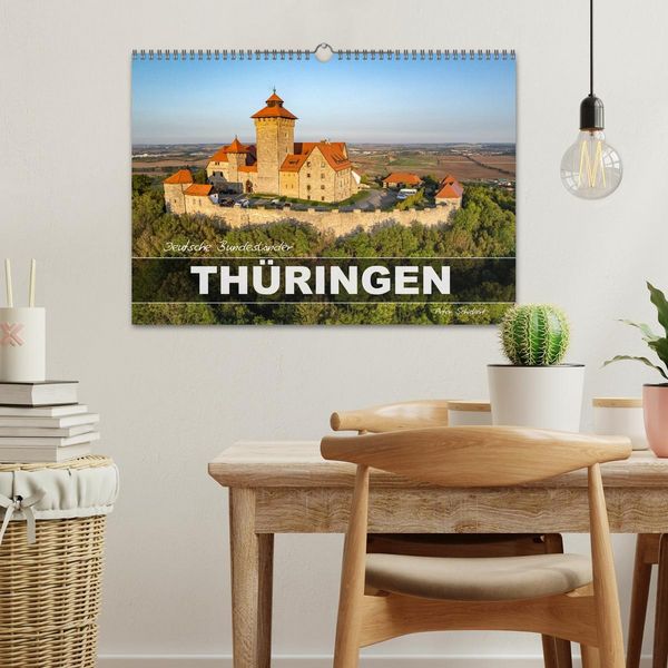 Produktbild: Deutsche Bundesl&auml;nder - Th&uuml;ringen (Wandkalender 2026 DIN A3 quer), CALVENDO Monatskalender