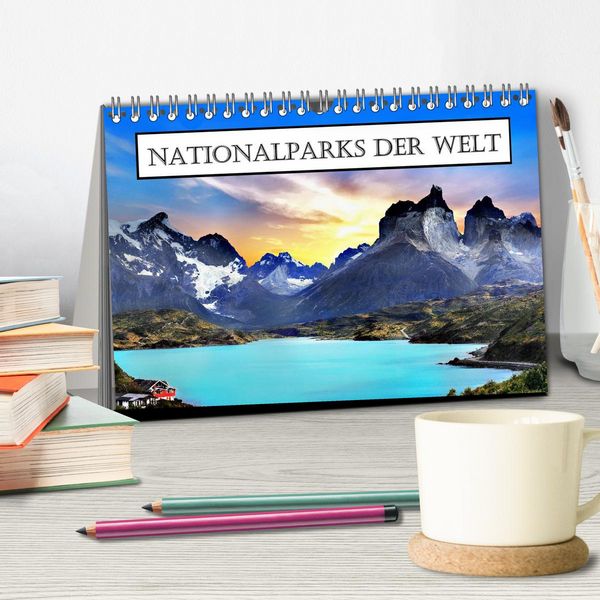 Produktbild: Nationalparks der Welt (Tischkalender 2026 DIN A5 quer), CALVENDO Monatskalender