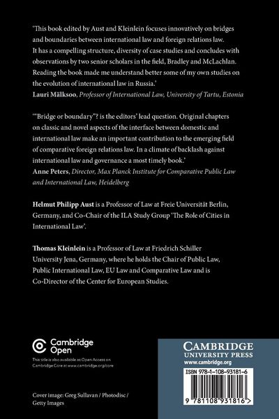 Produktbild: Encounters between Foreign Relations Law and International Law