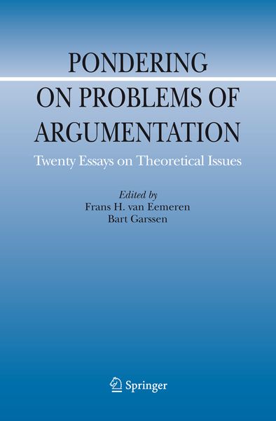 Produktbild: Pondering on Problems of Argumentation