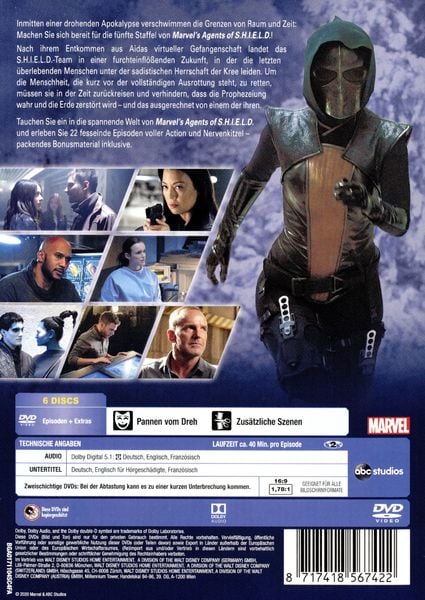 Produktbild: Marvel's Agents of S.H.I.E.L.D. - Staffel 5 [6 DVDs]