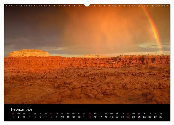 Produktbild: USA - Der Wilde Westen (hochwertiger Premium Wandkalender 2026 DIN A2 quer), Kunstdruck in Hochglanz
