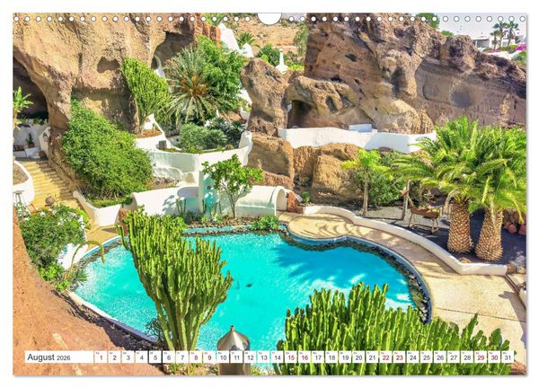 Produktbild: Lanzarote - Wo die Vulkane die Landschaft formten (Wandkalender 2026 DIN A3 quer), CALVENDO Monatskalender