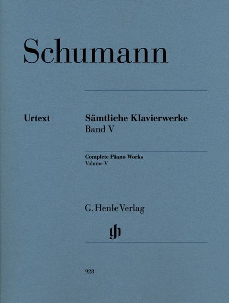 Produktbild: Robert Schumann - S&auml;mtliche Klavierwerke, Band V