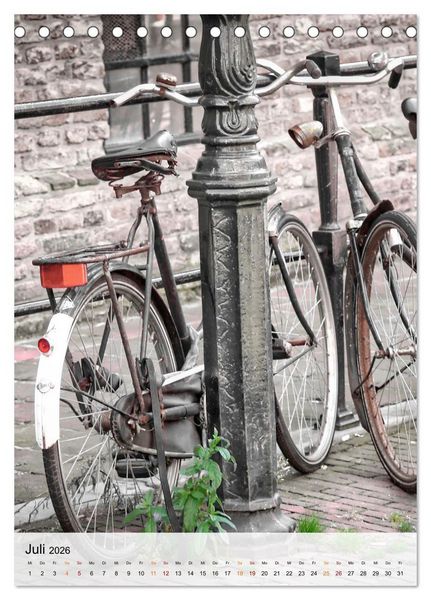 Produktbild: Fahrrad Alltag (Tischkalender 2026 DIN A5 hoch), CALVENDO Monatskalender