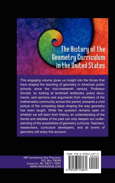 Produktbild: The History of the Geometry Curriculum in the United States (Hc)