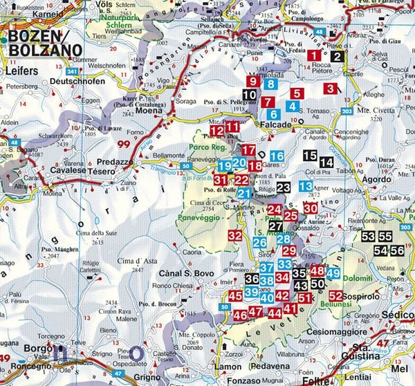 Produktbild: ROTHER Wanderf&uuml;hrer Dolomiten 8