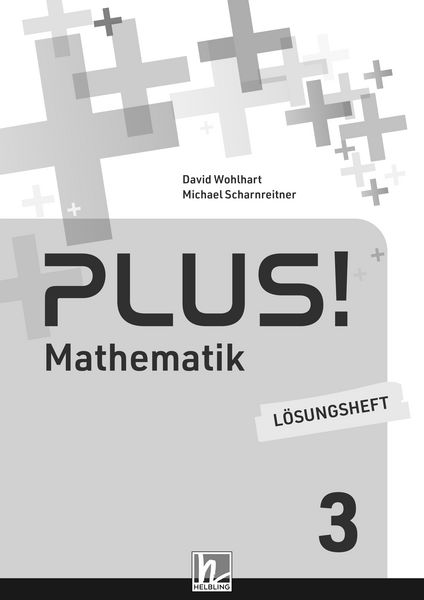 Produktbild: PLUS! 3 (Lehrplan 2023) | L&ouml;sungsheft