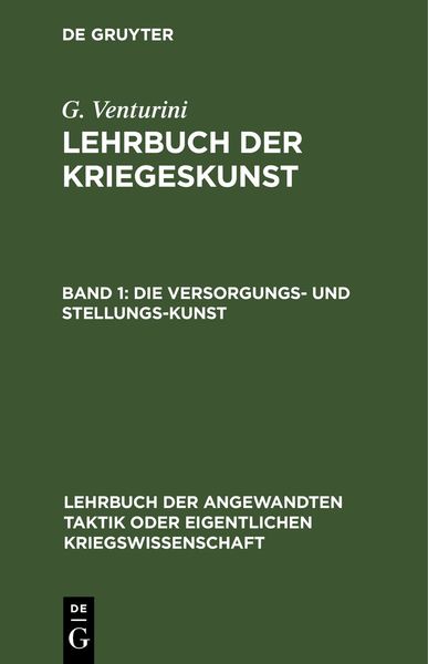 Produktbild: Die Versorgungs- und Stellungs-Kunst