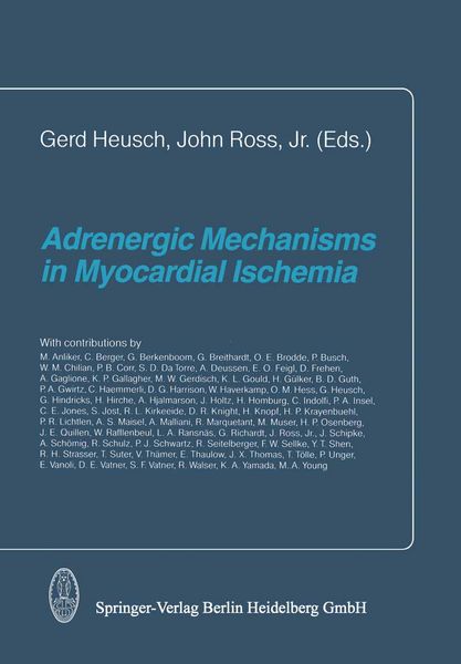 Produktbild: Adrenergic Mechanisms in Myocardial Ischemia