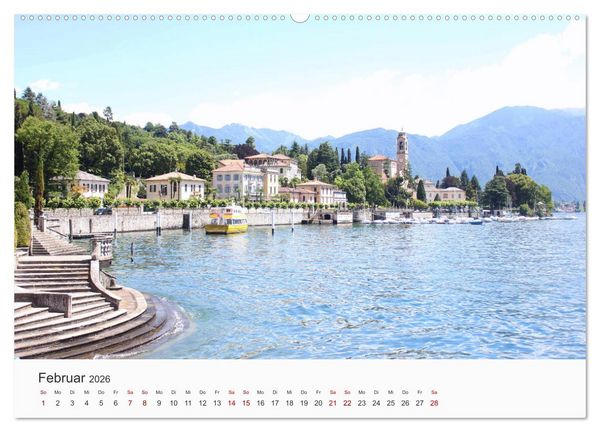 Produktbild: Die sch&ouml;nsten Orte in Italien. (Wandkalender 2026 DIN A2 quer), CALVENDO Monatskalender