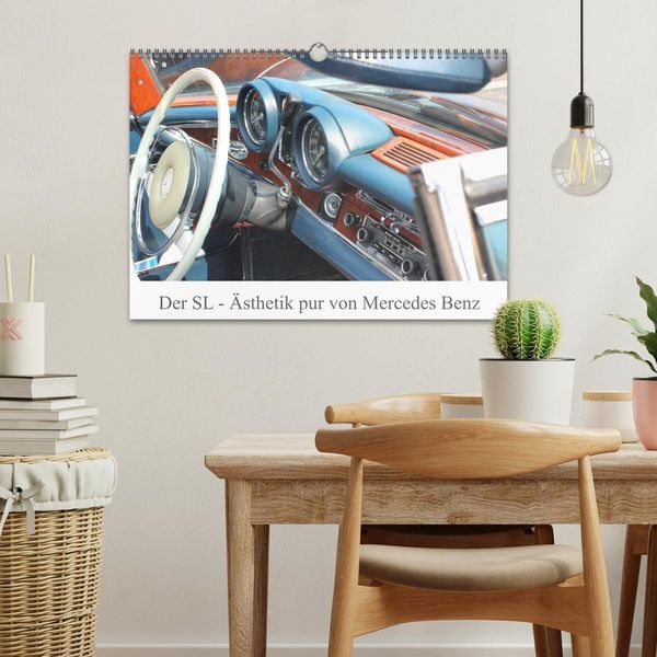 Produktbild: Der SL - &Auml;sthetik pur von Mercedes Benz (Wandkalender 2025 DIN A3 quer), CALVENDO Monatskalender