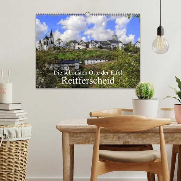 Produktbild: Die sch&ouml;nsten Orte der Eifel - Reifferscheid (Wandkalender 2026 DIN A3 quer), CALVENDO Monatskalender