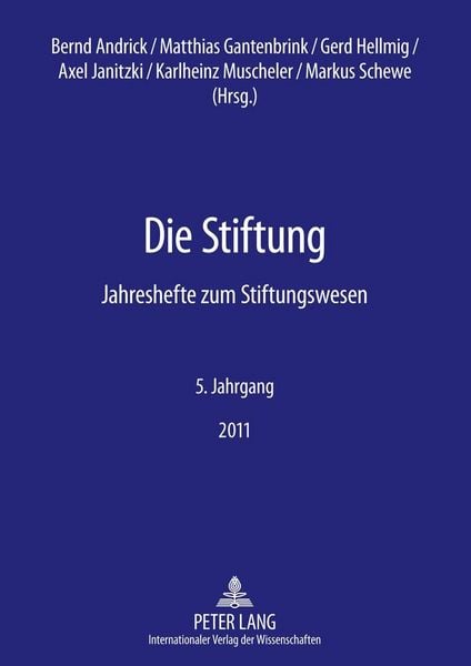 Produktbild: Die Stiftung