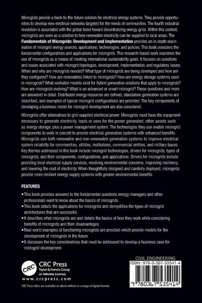 Produktbild: Fundamentals of Microgrids